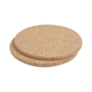 Súprava 2 korkových podložiek pod hrniec T&G Woodware, ø 20 cm