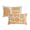 Dekoračné vankúše z materiálu buklé v súprave 2 ks 30x50 cm Mid Century – Casa Selección