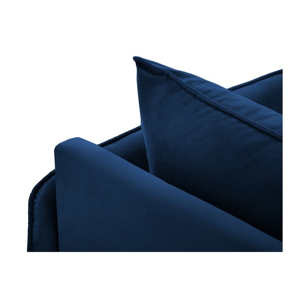 Modrá zamatová leňoška (pravý roh) Vienna - Cosmopolitan Design-image-4