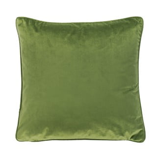 Tmavozelený vankúš Tiseco Home Studio Velvety, 45 x 45 cm