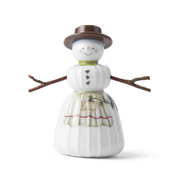 Porcelánová vianočná figúrka (výška  9 cm) Hammershøi Snowwife – Kähler Design