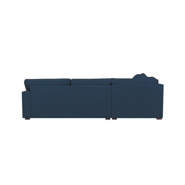 Modrá rohová pohovka Windsor & Co Sofas Daphne, ľavý roh-image-3