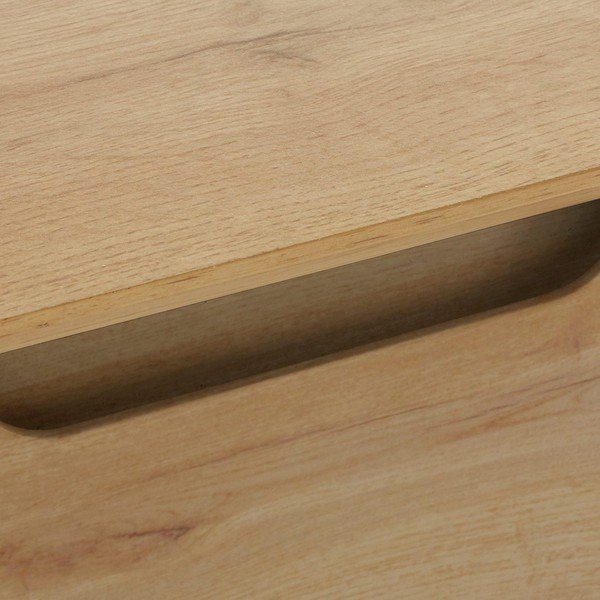 Výklopná skrinka na topánky v dekore duba v prírodnej farbe Ezra – Støraa-image-1