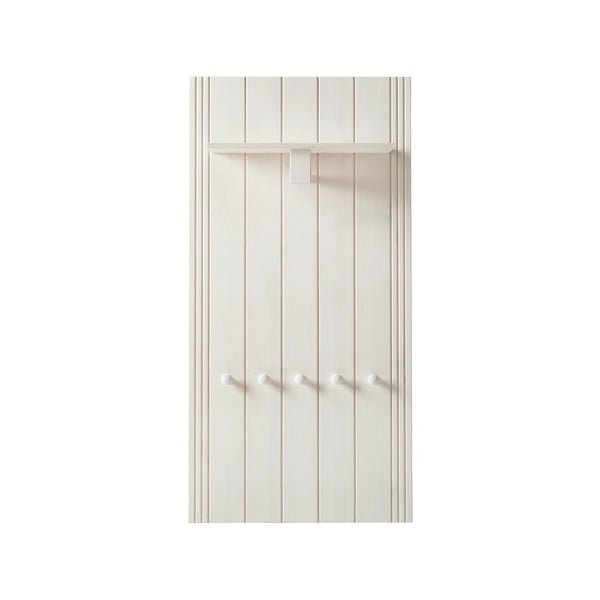 Biela predsieňová zostava z borovicového dreva 60x120x25 cm Anita – Støraa