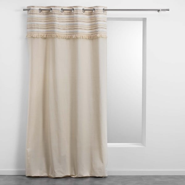 Bavlnený záves v prírodnej farbe 140x240 cm Atlas – douceur d'intérieur