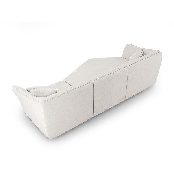 Čierna zamatová rohová pohovka Tokyo – Cosmopolitan Design-image-3