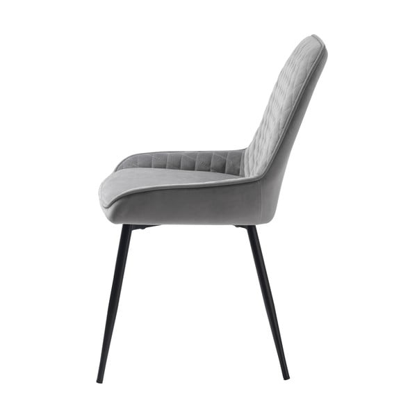 Sivá jedálenská stolička Milton – Unique Furniture-image-3