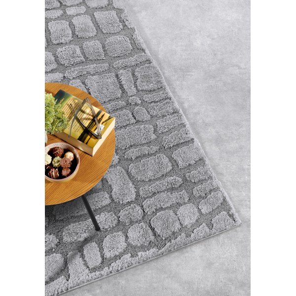 Sivý koberec 160x235 cm Artistique Light Grey – Elle Decoration-image-2