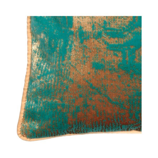 Tyrkysovo-béžový obojstranný vankúš Kate Louise Muro, 45 × 45 cm-image-3