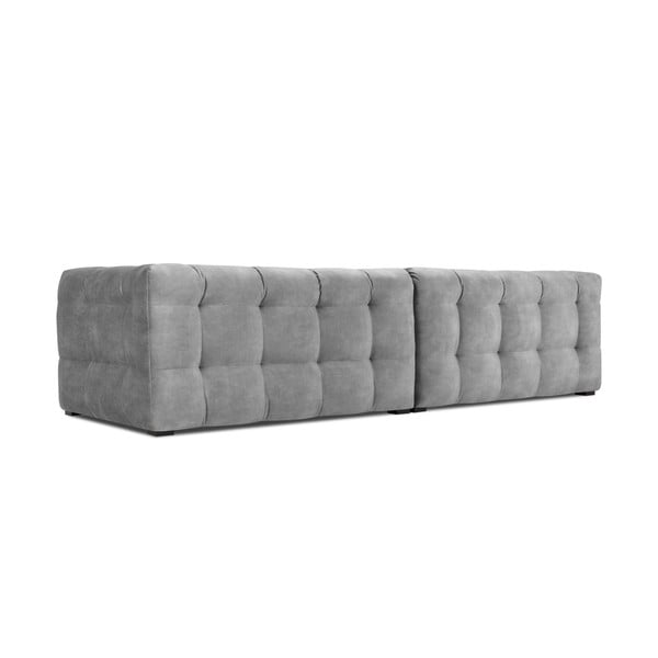 Sivá zamatová pohovka Windsor & Co Sofas Vesta, 280 cm-image-4
