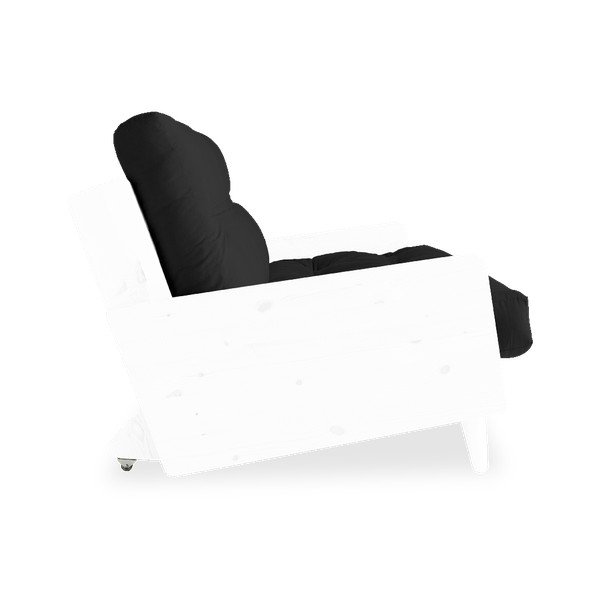 Rozkladacia pohovka s tmavosivým poťahom Karup Design Indie White/Dark Grey-image-3