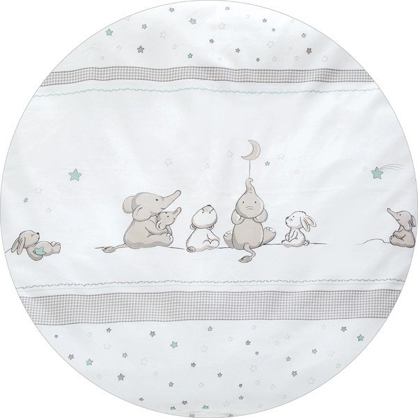 Svetlosivá detská ohrádka 119x104 cm Sternenzauber – Roba-image-3