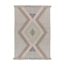 Béžový prateľný ručne tkaný koberec z recyklovanej bavlny 120x170 cm Chandia – Universal