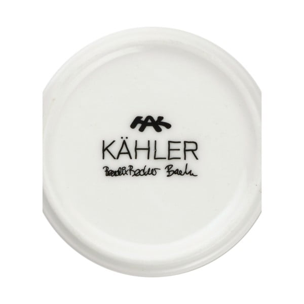 Porcelánový svietnik v zlatej farbe Kähler Design Nobili, výška 19 cm-image-4