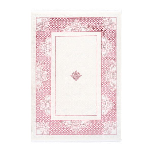 Ružový koberec Kayoom Shermin, 80 x 150 cm