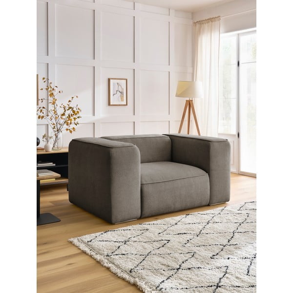 Sivobéžové kreslo Zephyr – Bobochic Paris-image-1