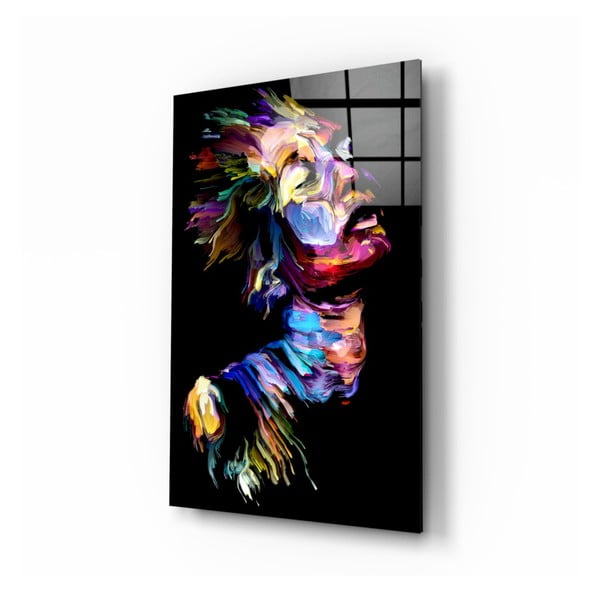 Sklenený obraz Insigne Effect Woman, 46 x 72 cm
