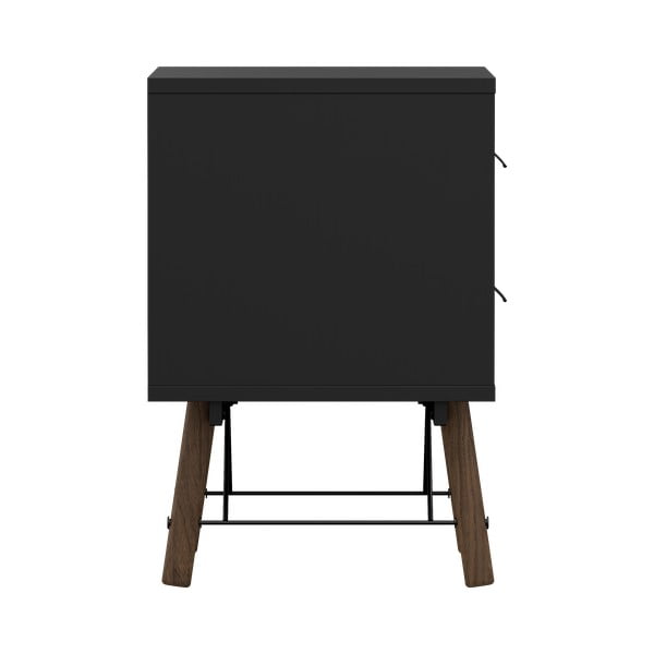 Tmavohnedý nočný stolík Ry – Tvilum-image-3