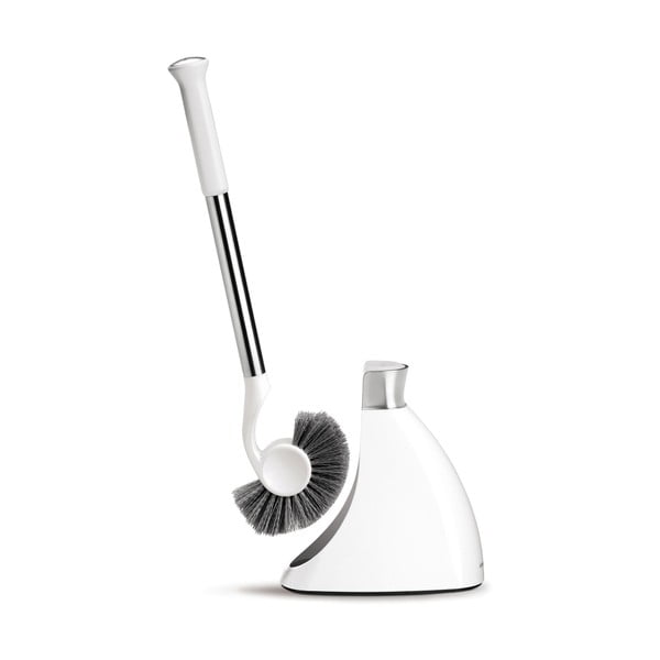 Biela oceľová WC kefa - simplehuman-image-4