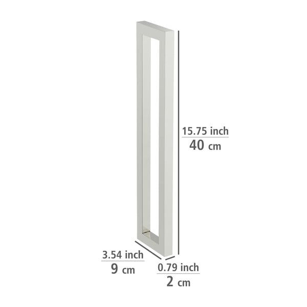 Nástenný držiak na uteráky z nerezovej ocele Reitani – Wenko-image-2