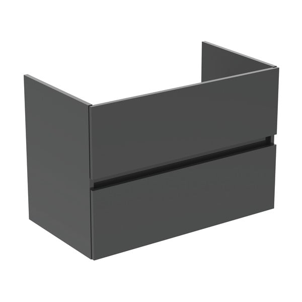 Sivá závesná skrinka pod umývadlo 80x55 cm Eurovit+ – Ideal Standard-image-2