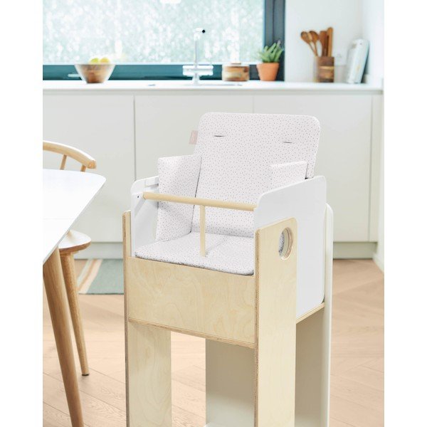 Biela vložka do jedálenskej stoličky Nuun – Kave Home-image-1