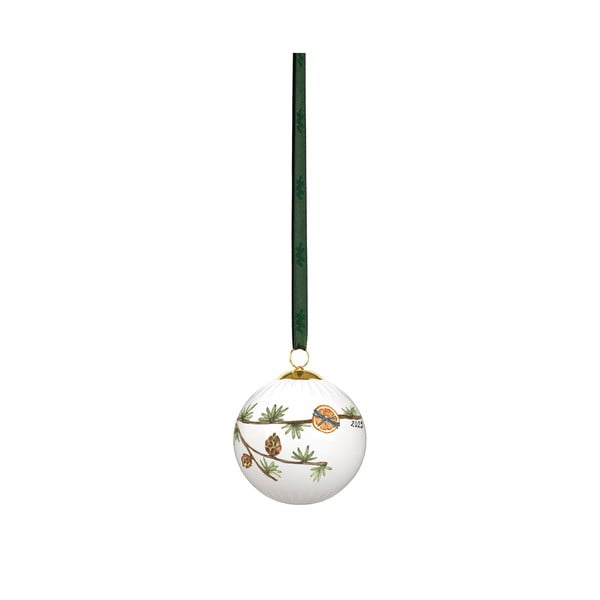 Porcelánová vianočná ozdoba ø 6 cm Hammershøi Christmas Bauble 2025 – Kähler Design-image-4