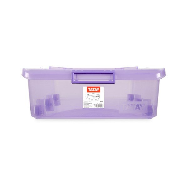 Fialový úložný box pod posteľ na kolieskach Ta-Tay Storage Box-image-1