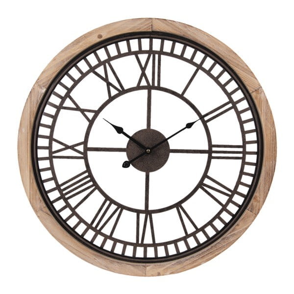 Nástenné hodiny Clayre & Eef Hannah, ⌀ 60 cm