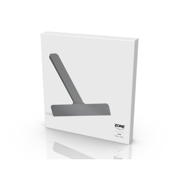 Sivá stierka s držiakom 22 cm Ume – Zone-image-1