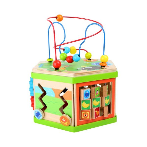 Drevená hračka pre rozvoj motoriky Legler Safari-image-1