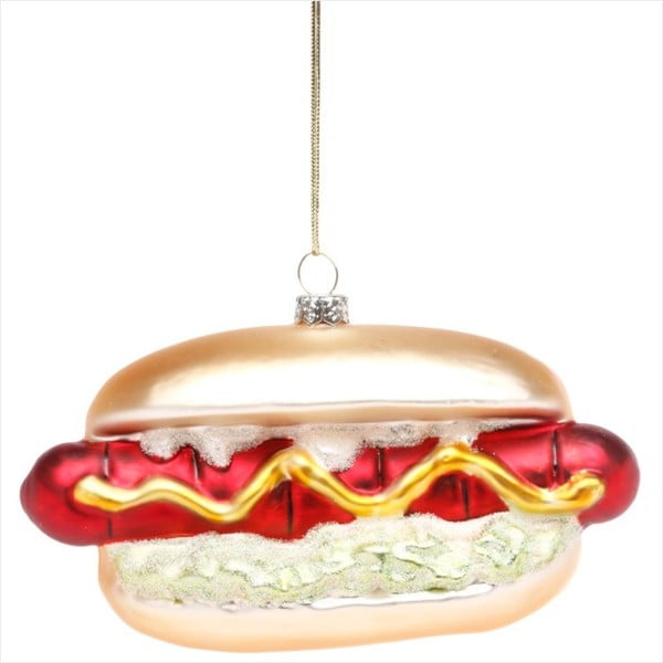 Vianočná závesná ozdoba Butlers Hang On Hot Dog