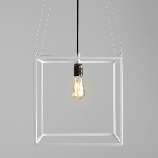 Biele závesné svietidlo Custom Form Metric-image-2