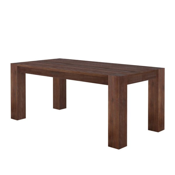 Tmavý jedálenský stôl z mangového dreva Støraa Mabel, 100 x 220 cm