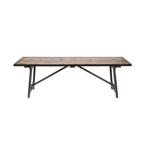 Jedálenský stôl z masívneho borovicového dreva BePureHome Craft, 190 × 90 cm