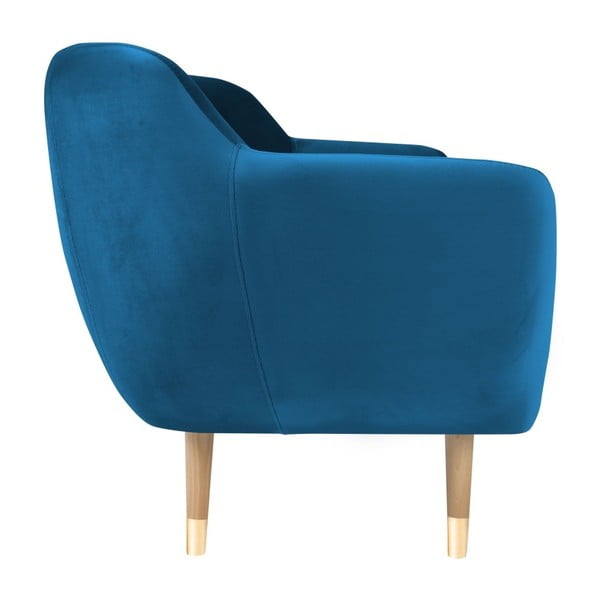 Modrá dvojmiestna pohovka Mazzini Sofas Amelie-image-1