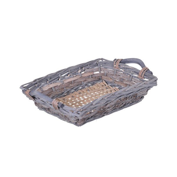 Dekoratívny košík Dino Bianchi, dĺžka 26 cm