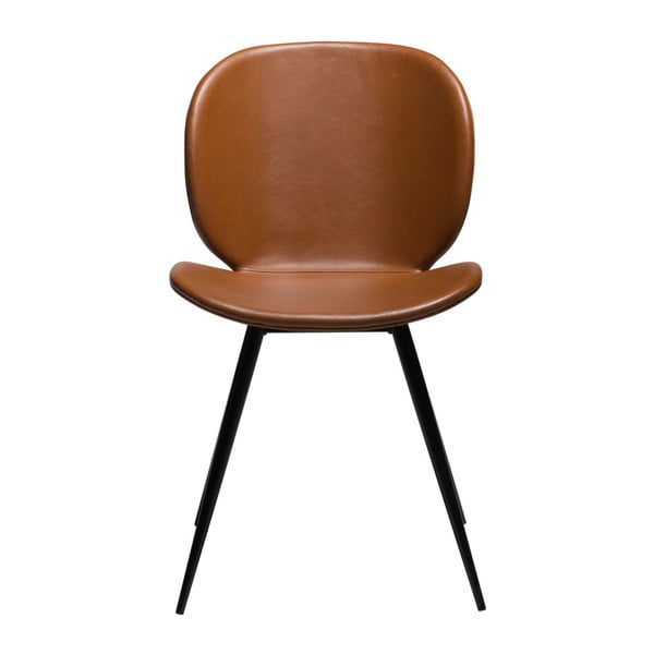 Hnedá koženková stolička DAN-FORM Denmark Cloud-image-1