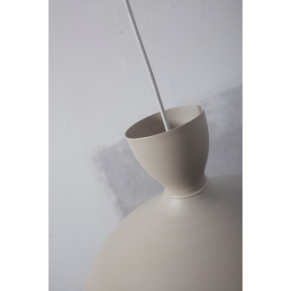 Sivé závesné svietidlo s kovovým tienidlom ø 40 cm Hanover – it's about RoMi-image-4