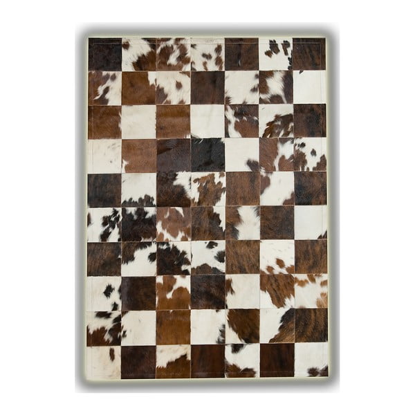 Kožený koberec Pipsa Normand Cow, 180 × 120 cm