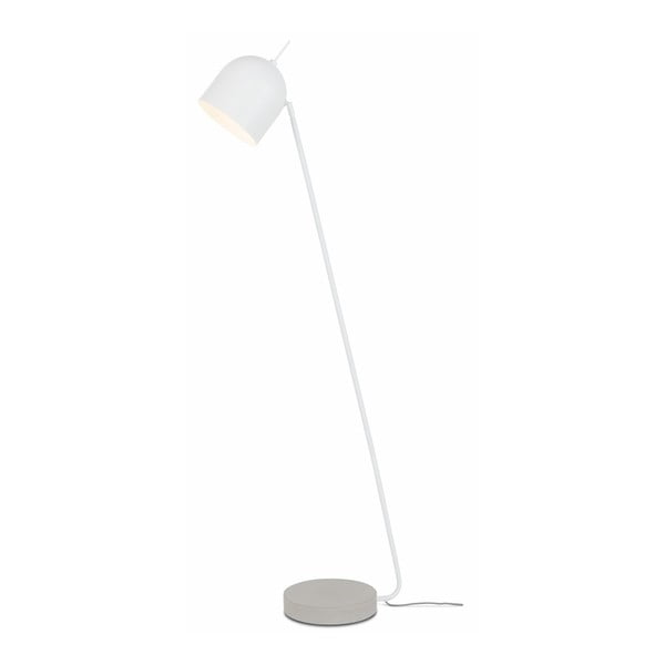 Biela stojacia lampa s kovovým tienidlom (výška 147 cm) Madrid – it&#39;s about RoMi