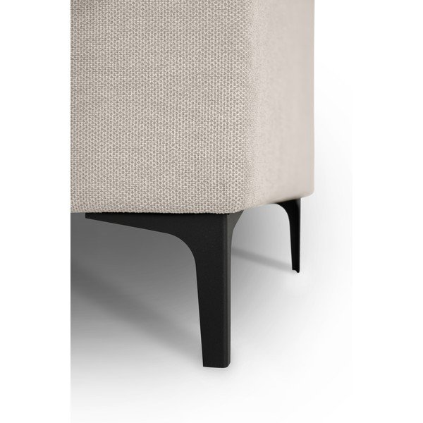 Béžová ženilková rohová pohovka (ľavý roh/do tvaru "U") Fabian – Scandic-image-4