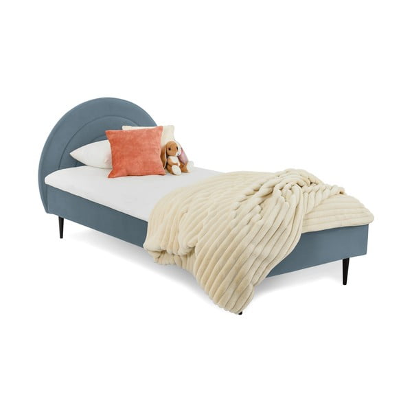 Modrá detská posteľ 90x200 cm Rainbow – Scandic-image-3