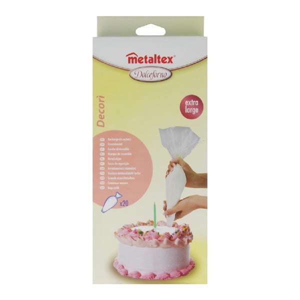 Plastové vrecúško na zdobenie 20 ks – Metaltex-image-3