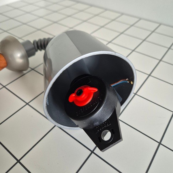 Závesné svietidlo v strieborno-tmavohnedej farbe so skleneným tienidlom ø 30 cm Ciara – LAMKUR-image-4