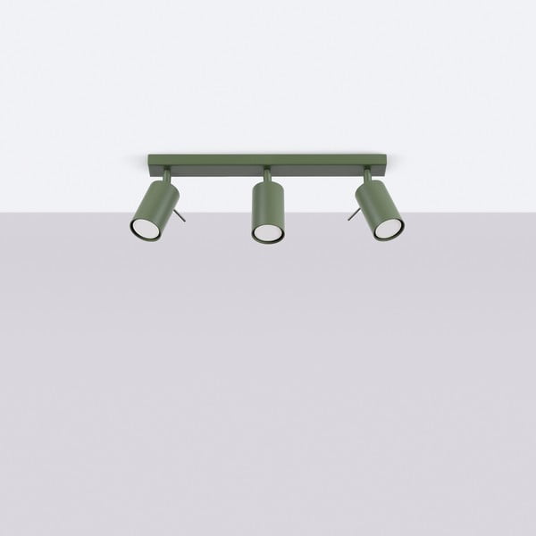 Zelené bodové svietidlo 6x45 cm Etna – Sollux-image-3