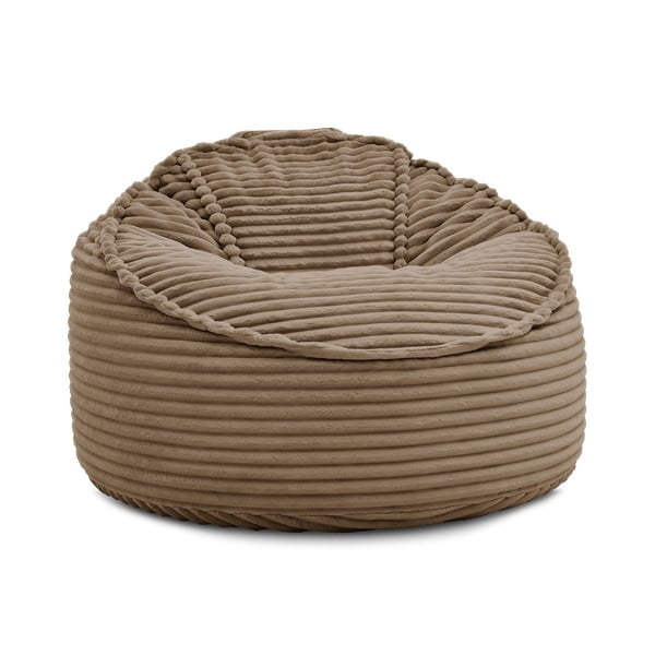 Hnedý menčestrový sedací vak Socrate – Bobochic Paris-image-3