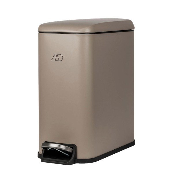 Béžový pedálový kovový odpadkový kôš 5 l Wendy – Mette Ditmer Denmark