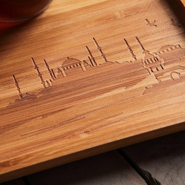 Bambusový servírovací podnos Bambum Veggie-image-1