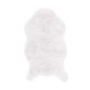 Biela umelá kožušina Tiseco Home Studio Sheepskin, 80 × 150 cm
